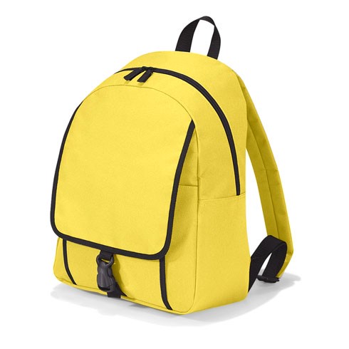 red blue yellow backpack